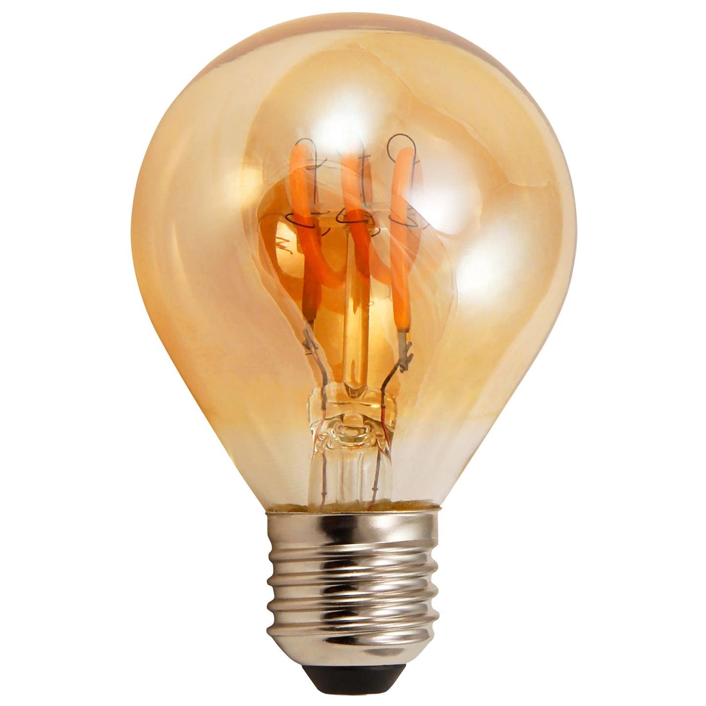 5x Retro LED Filament Glühbirne E27 2W Vintage Lampe Gold Glas Warmweiß 150lm