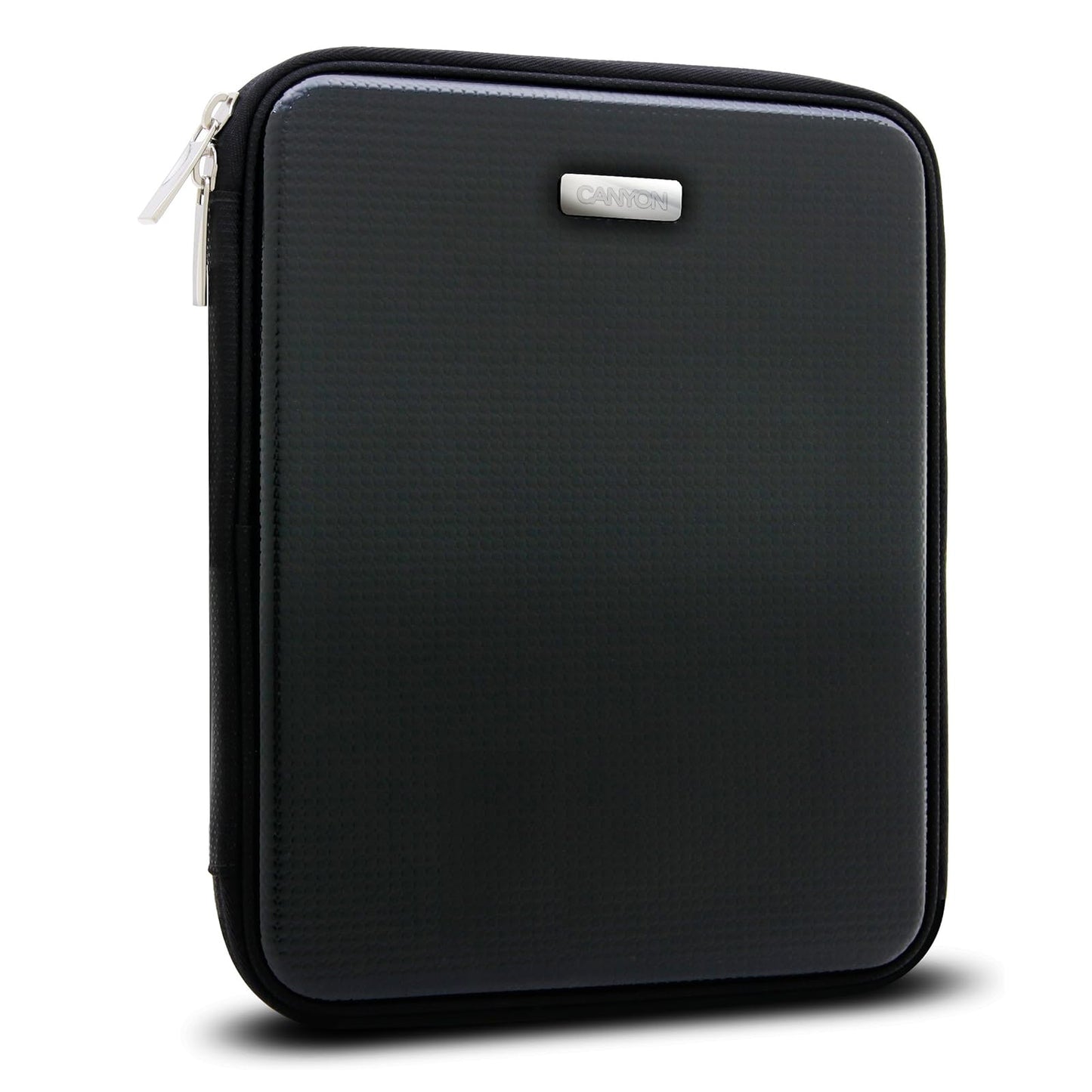 Tablet Tasche Ständer Canyon 10 Zoll Hartschale Schwarz Schutzhülle für z.B. iPad