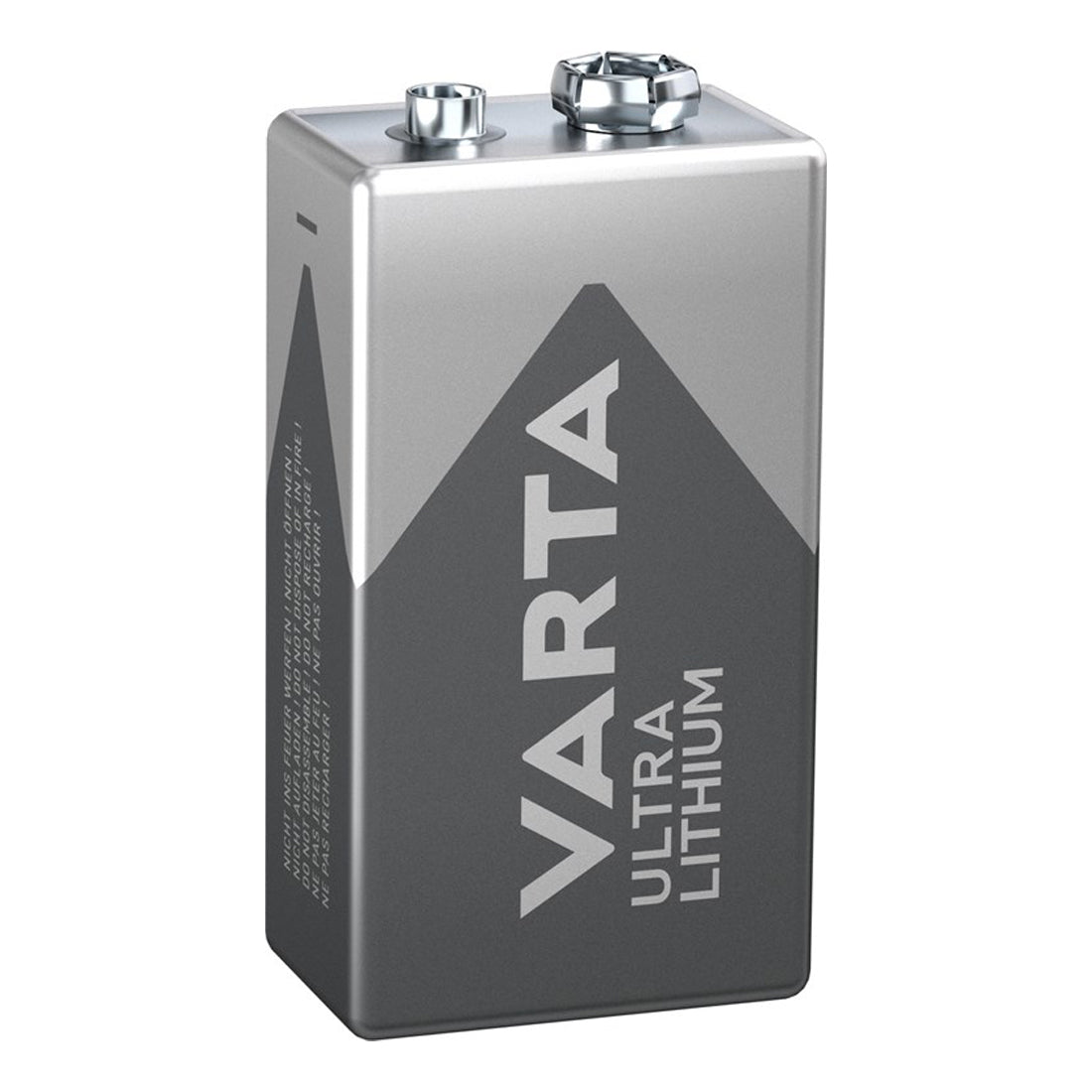 Varta Ultra Lithium 9V Block Batterie 6F22/9V 6122 E-Block Rauchmelder Batterien