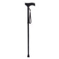 Gehstock Vitility Faltbar Holzgriff Einstellbar Schwarz Tasche Spazierstock