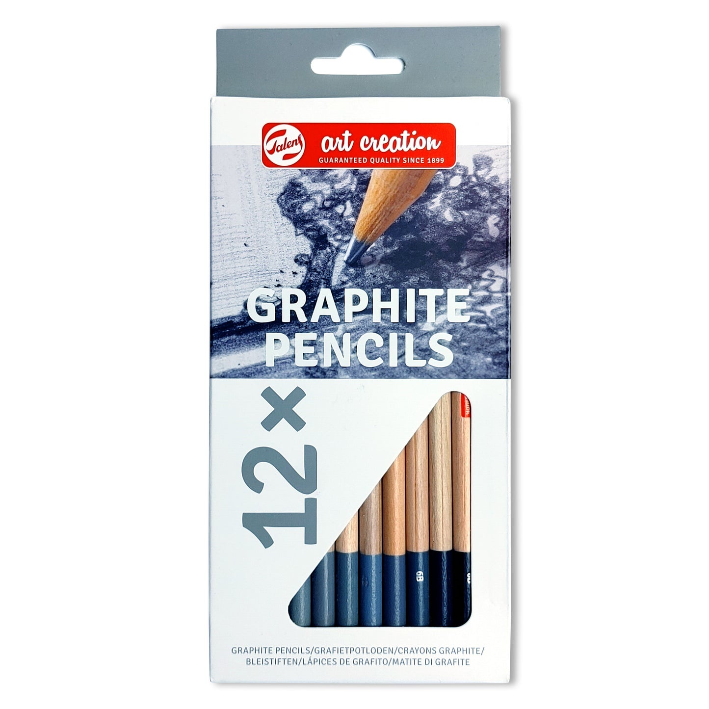 Graphitstifte Set 12-Härtegrade Kohlestifte Skizzieren Bleistifte Zeichenstifte