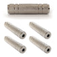 Audio Kupplung Klinke 3,5mm Stereo Metall Audioadapter Klinkenverbinder Buchse