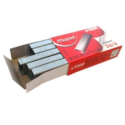 Heftklammern 26/6mm 1.000-10.000 Stück Tackerklammern Büro Tacker Klammern Maped