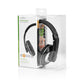Headset Stereo Sound Mikrofon 3,5mm Klinke Über-Ohr Kopfhörer Schwarz CHST200BK