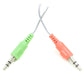 Headset Laccess LH300 Klinke in Ear Earphone Kopfhörer Mikrofon Freisprechanlage
