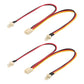 2x PC Lüfter Y-Stromkabel 3 PIN Stecker Buchse Lüfterkabel Verteiler Adapter
