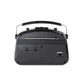 Retro Radio mit Handgriff Schwarz AM FM Batterie- u. Netzbetrieb Analog 5000BK