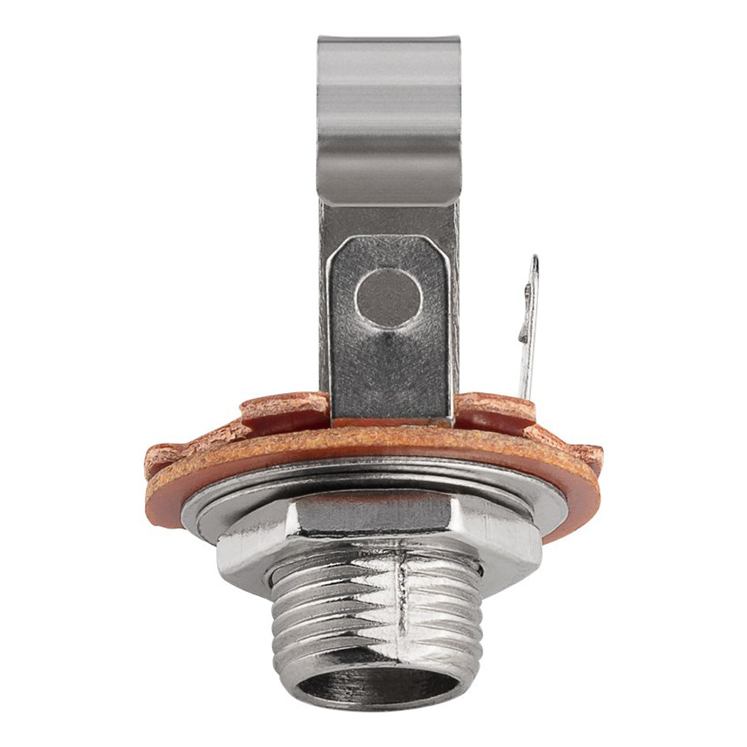 10x Klinkenbuchse 6,35mm Mono 2-polig Einbaubuchse Audio Klinke Vollmetall löten