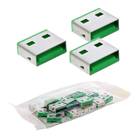 20x USB Portblocker für Inline 55723 USB-A Blockierer Nachfüllpack Datenschutz