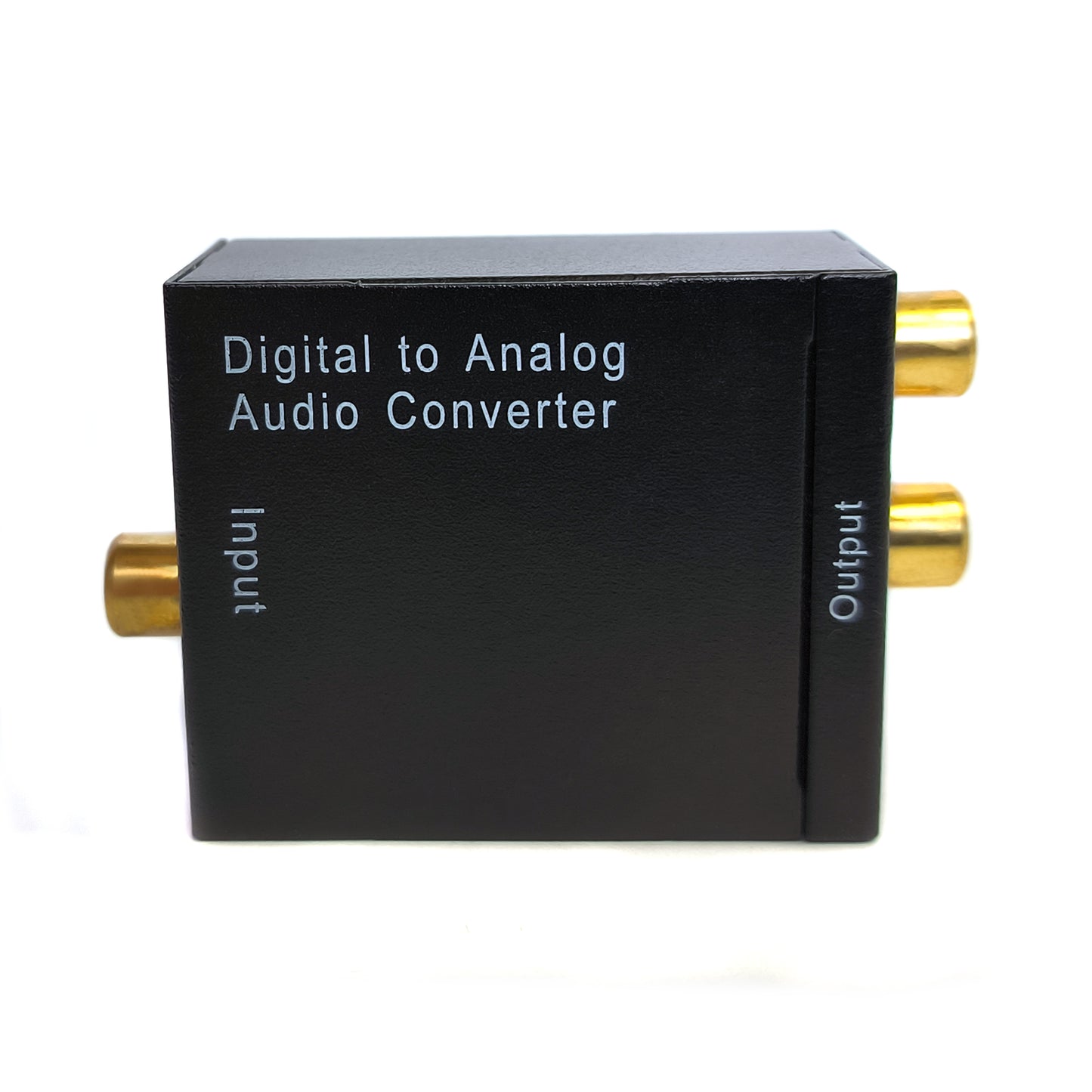 Audio-Konverter Digital zu Analog Metall Toslink Cinch Signalwandler S/PDIF-komp