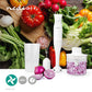 4in1 Küchenmaschinen Set Stabmixer Gemüseschneider Schneebesen Schüssel Kochen