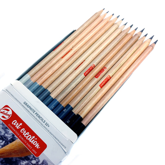 Graphitstifte Set 12-Härtegrade Kohlestifte Skizzieren Bleistifte Zeichenstifte
