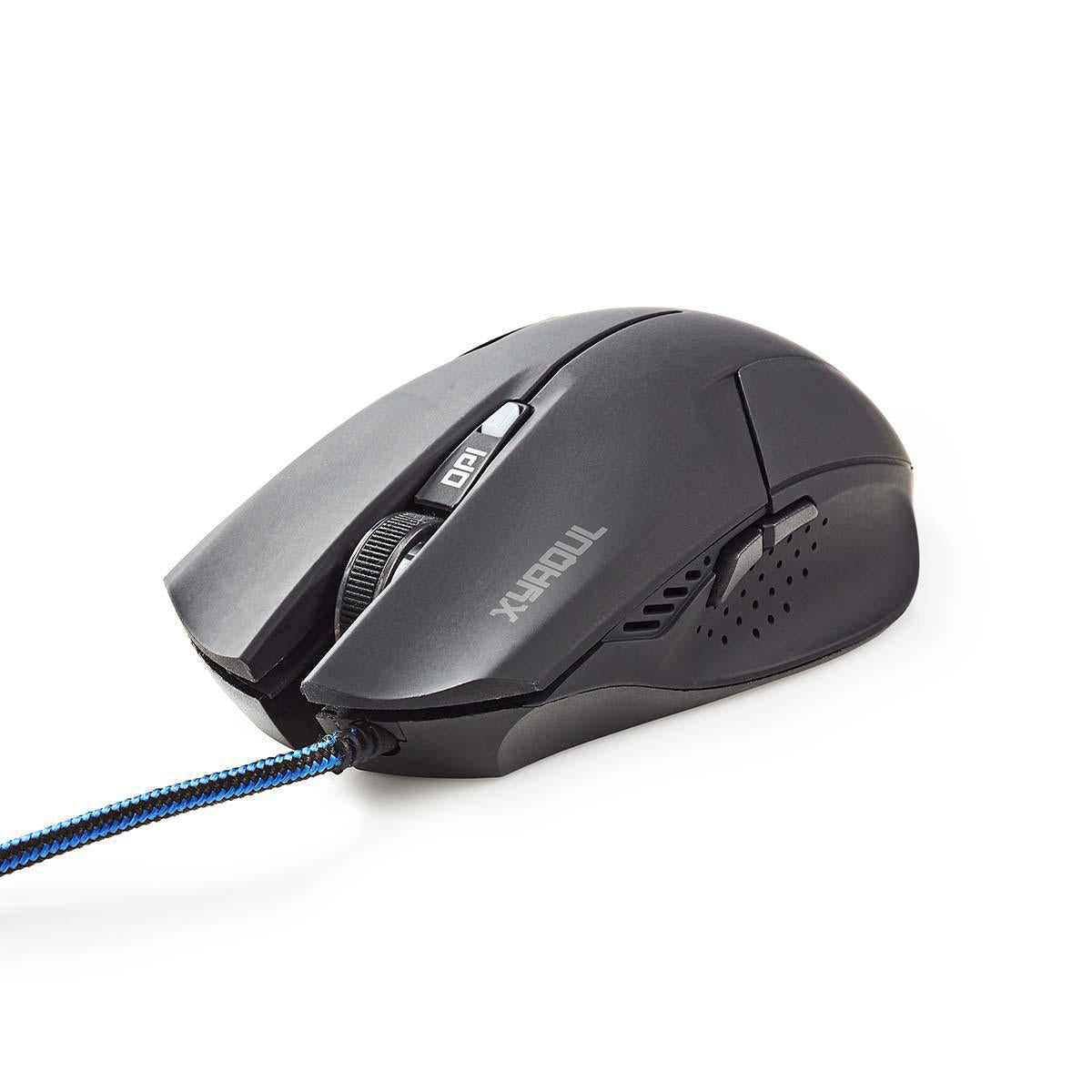 Optische Gamer Maus 1600dpi USB 6-Tasten LED Gaming Mouse PC Computer e-Sport