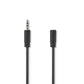 Audiokabel 3,5mm Verlängerung 3m Klinke Stereo Verlängerungskabel 3 Meter AUX