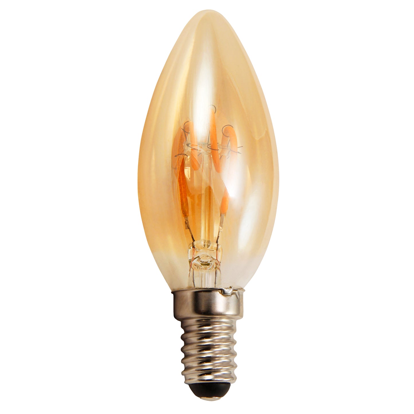 5x Retro LED Filament Kerzenlampe E14 2W Vintage Glühbirne Warmweiß 150lm Retro