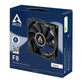 Gehäuselüfter 80mm Arctic F8 PC Lüfter Einbaulüfter Fluid Leise Computerkühlung