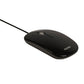 Optische USB Maus Schwarz - Ultraschlankes Design - 1000 dpi - SWEEX NPMI1101-00