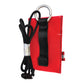 Neopren Tasche Universal 12x7,5cm Karabiner Klettverschluss Schutzhülle Schlaufe