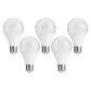 5x LED Glühbirne E27 11W Warmweiß 3000K Matt Globe Rund Lampen Licht Leuchten