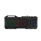Gaming Tastatur US-International-Layout LED Beleuchtung USB Keyboard Handyhalter