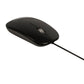 Optische USB Maus Schwarz - Ultraschlankes Design - 1000 dpi - SWEEX NPMI1101-00