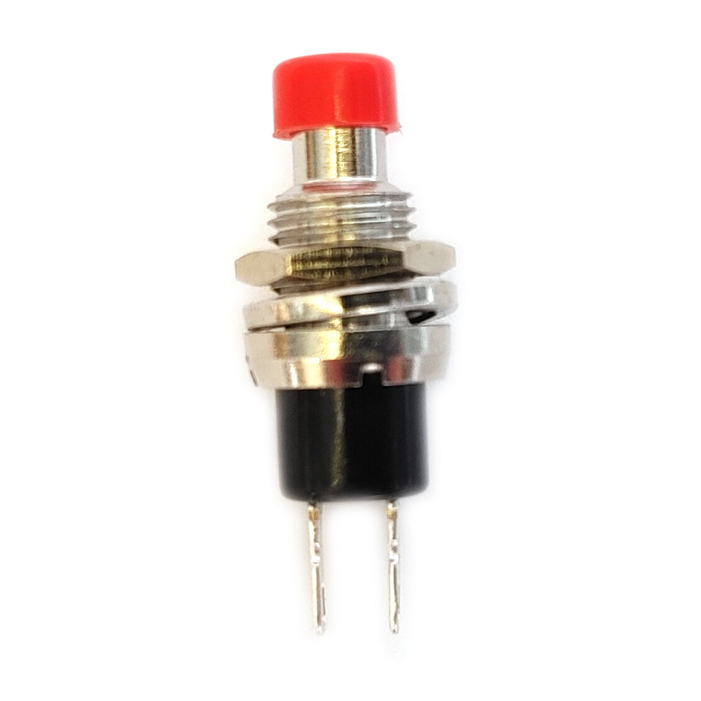 Einbau Drucktaster Mini Rund Rot Öffner 50V 1A 7mm 2-Kontakte 1-Polig Schalter