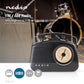 Retro Radio mit Handgriff Schwarz AM FM Batterie- u. Netzbetrieb Analog 5000BK