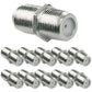 10x F Verbinder Set Buchse Sat Antennen Koaxial Kabel TV Kupplung Adapter DVB-T