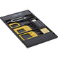 Simkarten Adapter-Set mit OTG Kartenleser Zubehör 6 Teilig Micro SD Nano Halter