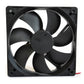 Leistungsstarker Einbaulüfter 120mm DC 12V Gehäuselüfter 170cbm Lüfter Kühlung