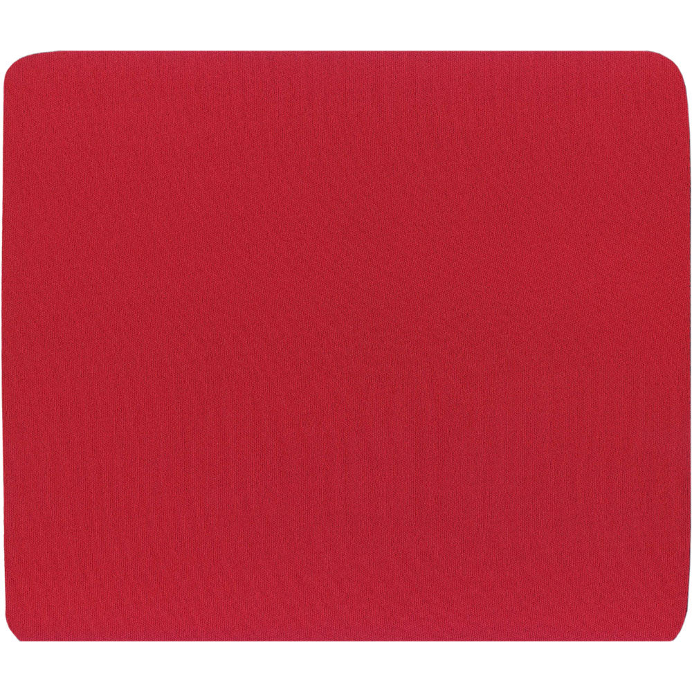 Mauspad InLine / Rot / 250 x 220 x 6 mm / Farbig / Rutschfest / Mousepad