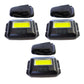 3x Kopflampe Set COB 3W Stirnlampe Kopflicht Stirnlicht Leicht Hell Batteriebetr