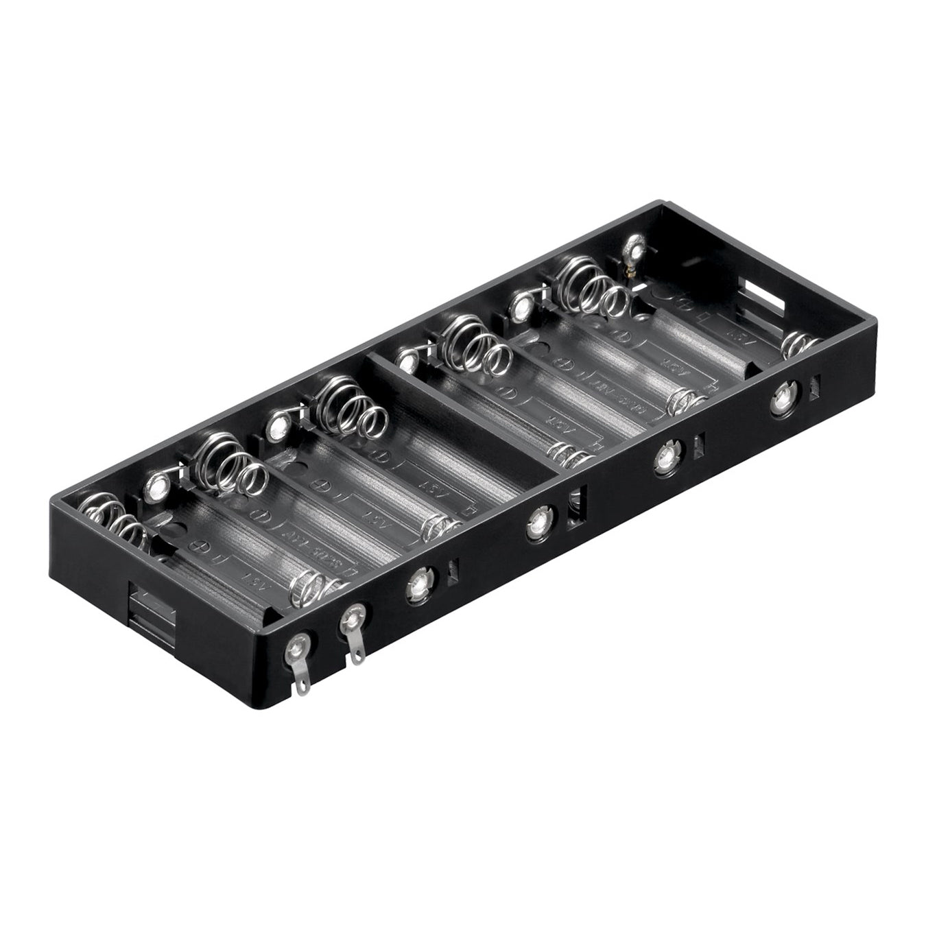 4x Batteriehalter für 10x AA Mignon Batterien Akkuhalter Batteriegehäuse LR6 HR6
