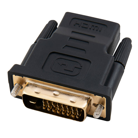 HDMI zu DVI Adapter HDMI-Buchse DVI-Stecker vergoldet Wandler Verbinder 24+1