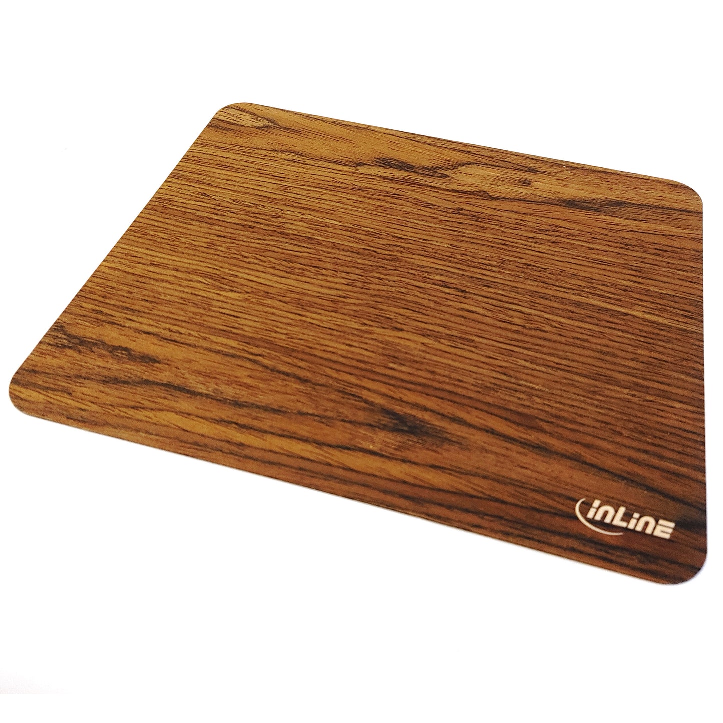 Echtholz Mauspad Walnuss Holz Mousepad WoodPad Rutschfest Mausmatte Flach Design
