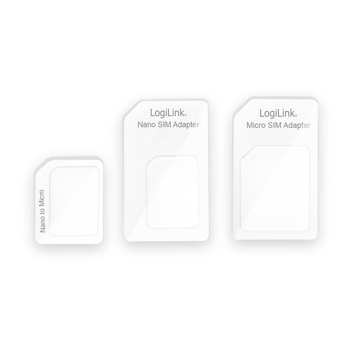 SIM-Karten Adapter Set Micro Nano Standard Dual Sim Card Smartphone Auswurfpin
