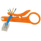 LSA Anlegewerkzeug mit Abisolierfunktion Auflegewerkzeug Netzwerk Patchpanel LAN